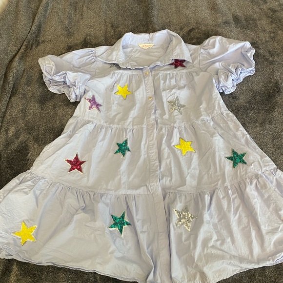 Peach Love California Dresses & Skirts - Peach Love California Light Blue Dress